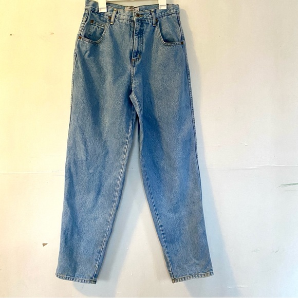 GUESS Originals Light Indigo Cotton Boyfriend Jeans High Waisted Size 20/30 - Picture 16 of 16